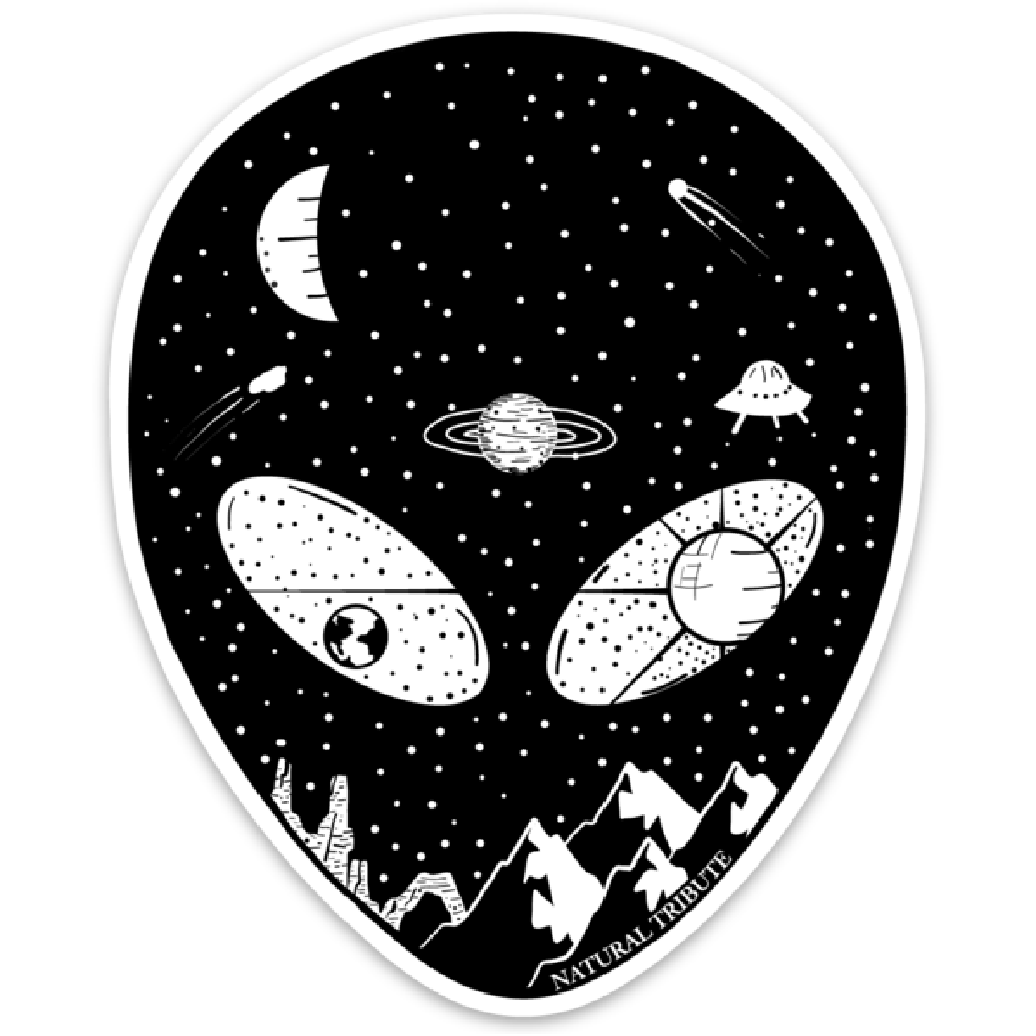 Alien Sticker