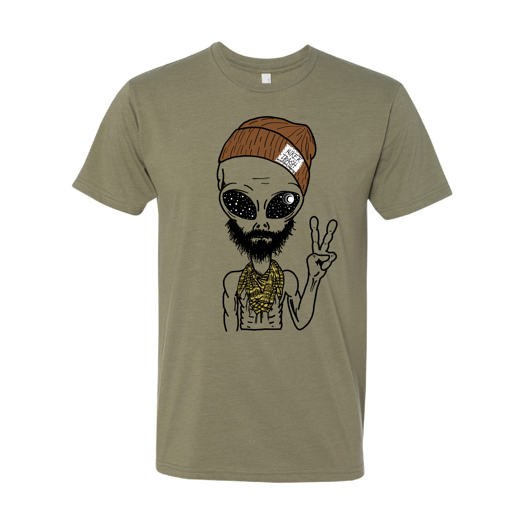 Hiker Trash Alien Shirt – Natural Tribute